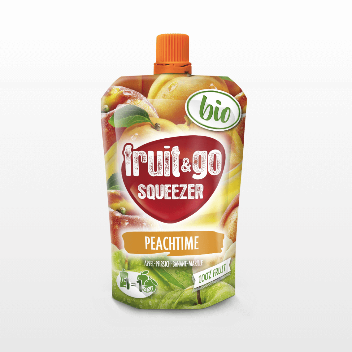 LIMITED EDITION - fruit&go PEACHTIME- BIO