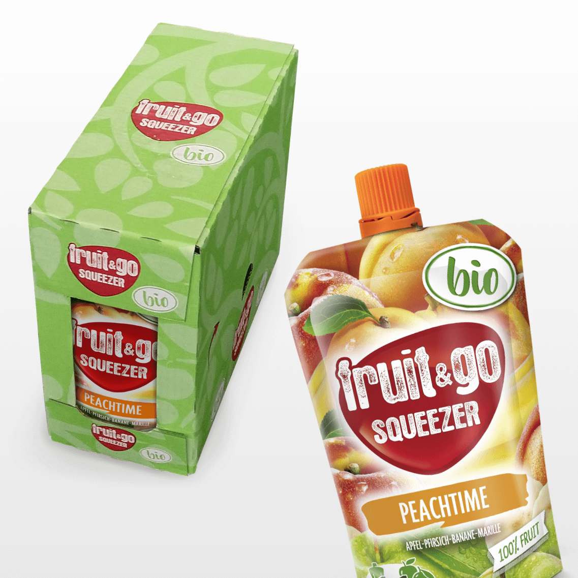 LIMITED EDITION - fruit&go PEACHTIME- BIO